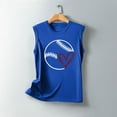 thumbnail image 4 of Nrmvnmi Baseball O-Neck Tank Women Print Baseball Tanks Cute Workout Graphic Casual Summer Sleeveless Vest Top Mothers Day Gifts, 4 of 4