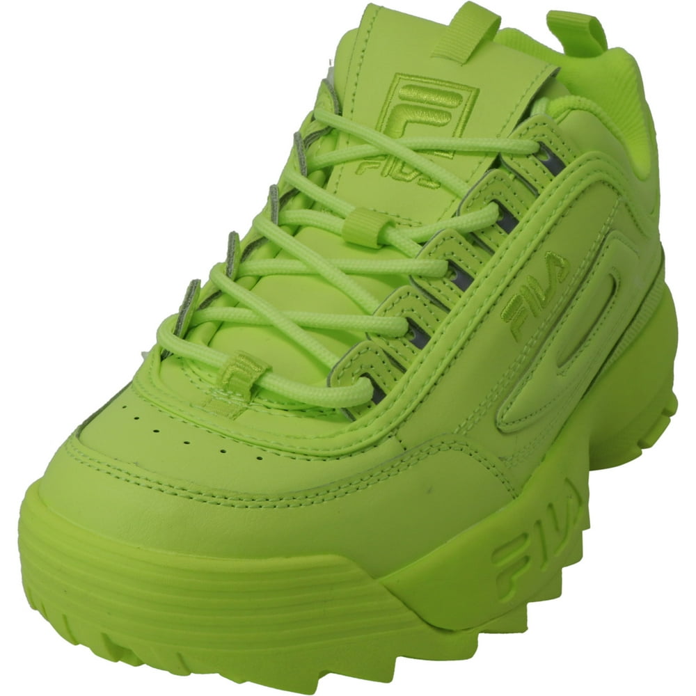 lime green fila disruptor