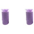 thumbnail image 1 of kurtrusly Rouleaux de Tulle pour Bricolage et Décoration Intérieure Rouleau de Tulle Doux et Confortable Violet Clair 2Set, 1 of 6