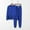 Blue, variant on Women's Sweatsuits Set 2 Piece Spring Outfits Long Sleeve Pullover Jogger Sweatpant High Low Hem Sweatshirt Lounge Sets Tracksuit