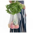 thumbnail image 5 of Ongmies Gift Bags Clearance String Mesh Handbag Net Bag Fruit Turtle Shopping Bag Storage Reusable Housekeeping & Organizers Home White, 5 of 6