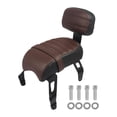 thumbnail image 1 of Miulika Coussin de Siège Arrière de Moto Confortable et Résistant à l'Usure Marron, 1 of 9