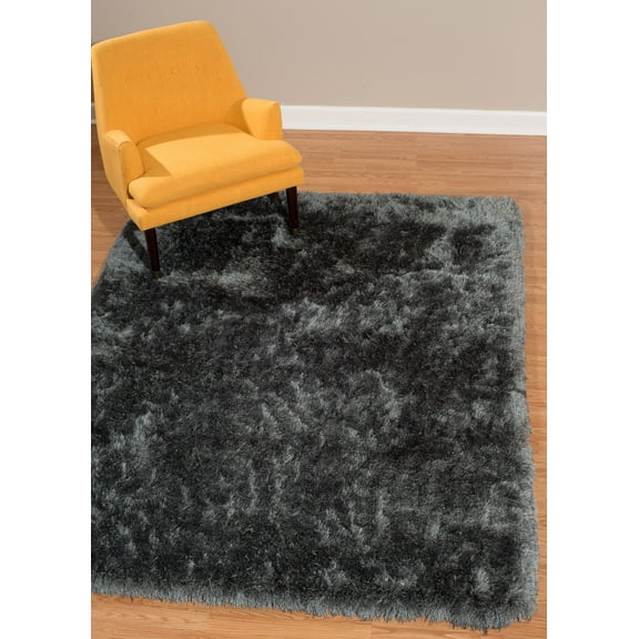 United Weavers Benella Siena Dark Grey Woven Polyester Shag Area Rug