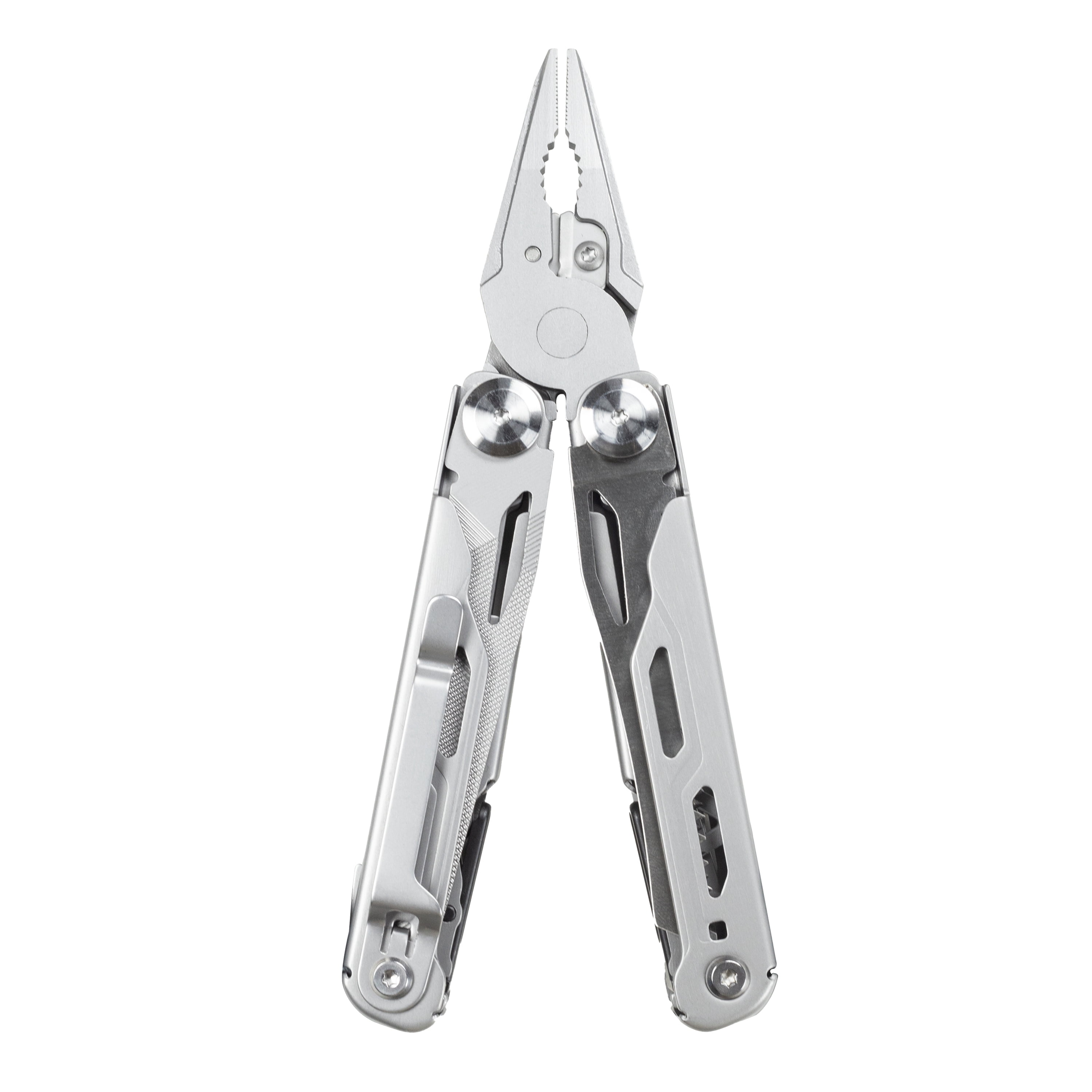 HFS(R) Multi-Tool for Camping Stainless Steel Multi-Functional Scissors Foldable with Carry Bag Pocket Multitools for Outdoor Activities and DIY