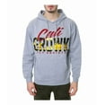 thumbnail image 2 of Fly Society Mens Cali Grown Hoodie Sweatshirt, Grey, Large, 2 of 2
