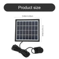 thumbnail image 2 of 1 Set of Household Solar Fountain Small Solar Pond Pump Solar Powered Water Fountain, 2 of 8
