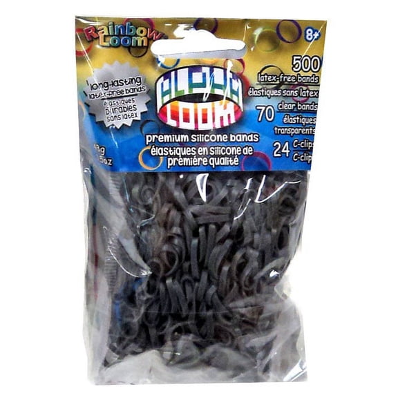 Rainbow Loom Alpha Loom Gray Rubber Bands Refill Pack (500 ct)