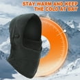 thumbnail image 4 of 2 Pack Ski Mask for Men Women Balaclava Winter Face Masks for Cold Weather Grey, 4 of 8