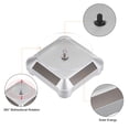 thumbnail image 4 of Solar Display Stand Turntable 360 Rotating Double Use ABS, Silver Tone, 4 of 6