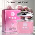 thumbnail image 3 of Perfume NovoGlow Verse Pink Crystal Eau De Parfum para mujer, 100 ml, 3 of 8