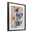 thumbnail image 2 of Stupell Industries Contemporary Butterfly Beauty Abstraction Black Framed Print Under Glass, 13 x 16, by Creative Studio, 2 of 8