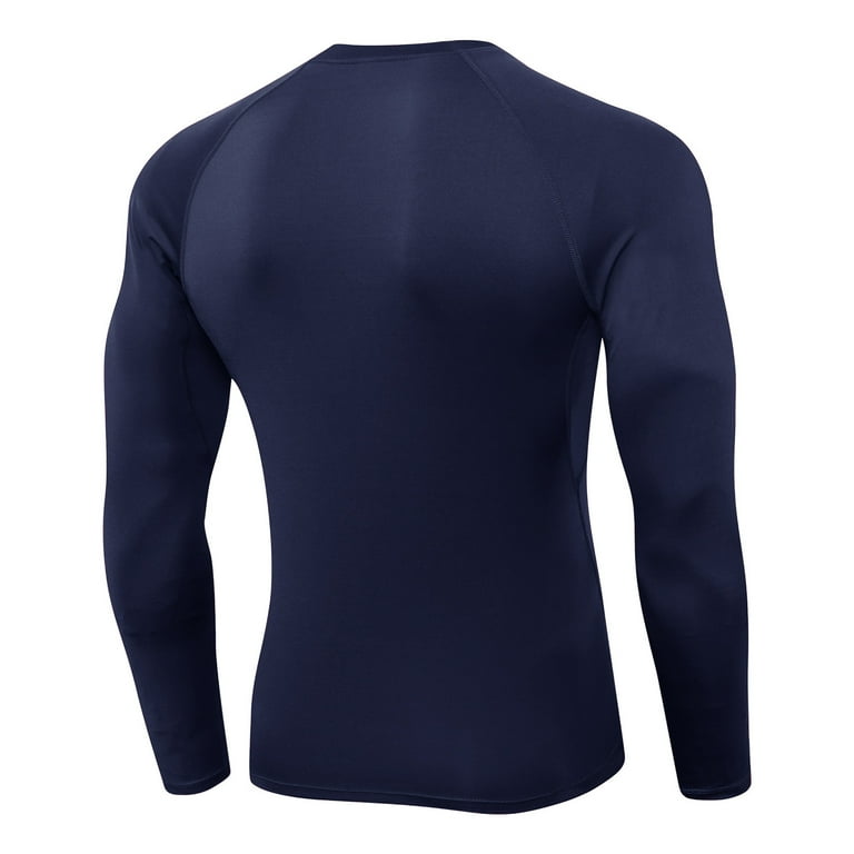 Navy blue under armour compression shirt sale