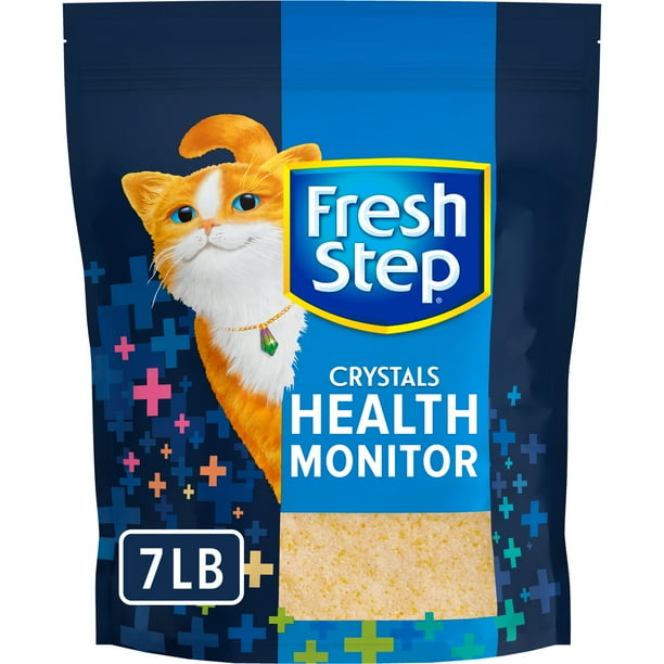Fresh Step Crystals Health Monitoring Cat Litter 7 Lbs