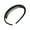 F, variant on opvise Women Headband Wave Shape Teeth Anti-slip Solid Color Elastic Hair-fixed Soft Edge Narrow Daily Hair Hoop Hair Accessory F