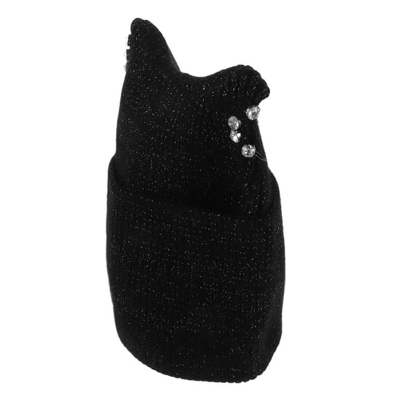 Masteelf Female Accessory Cute Warm Knitted Cap Knitted Beanie Decoration Lovely Beanie Women Supply Comfortable Knitted Beanie Cap