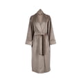 thumbnail image 4 of Women's Plush Velour Bathrobe, Soft Warm Loungewear, Full-Length, X-Large, Lilac, 4 of 10