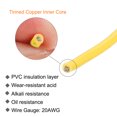 thumbnail image 3 of UL1007 20AWG Gauge Stranded Hook-Up Wires, Electrical Wire Tinned Copper Wire 30m/100ft Yellow, 3 of 6
