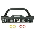 thumbnail image 2 of Paramount Automotive 51-0057 Stubby LED Front Bumper Fits 87-06 TJ Wrangler, 2 of 7