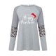 thumbnail image 4 of Puntoco Blusa de manga larga con estampado de moda para mujer Blusa de cuello redondo con rayas Casual tops Puntoco Puntoco-545, 4 of 5