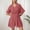Red, variant on Laipiong Women's Jumpsuit 2026 Summer Casual V Neck Wide Leg Short Sleeve Solid Color Rompers Dressy Stretch Relaxed Fit Beach Outfits