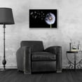 thumbnail image 3 of Epic Art 'Dandelion Flying,' Acrylic Glass Wall Art, 24"x16", 3 of 3