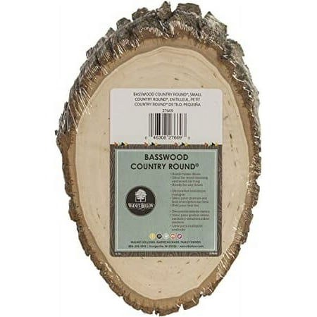 UPC: 0046308276693 | Walnut Hollow Basswood Country Round Small