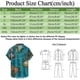 thumbnail image 3 of Playeras Interiores Hombre Cuello V Camisa Corta Con Estampado De Mapa De Primavera Y Verano Para Hombre, Camisa Con Solapa Totalmente Estampada Y Bolsillo, 3 of 6