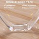 thumbnail image 3 of 2 Rollos de Cinta Adhesiva de Doble Cara Resistente, Transparente, Extraíble, para Colgar Pósteres, Alfombras y Cuadros, 3 of 5