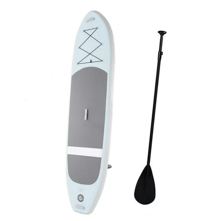 10ft Inflatable iSUP Stand Up Paddle Board For beginner with Adjustable Paddle Backpack Hand Pump