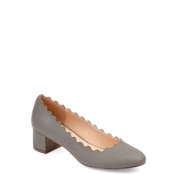 round toe pumps wide width