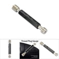 thumbnail image 4 of Thread Plug Gauge, 100%  and  Taper Shank Measurement Hand Tool. Easy to Operate and Maintain, Bearing Steel M1x0.25,M20x2.5 Thread Plug Gauge, 4 of 7