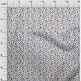 thumbnail image 3 of oneOone Polyester Lycra White Fabric Asian Floral Craft Projects Decor Fabric Printed By The Yard 56 Inch Wide, 3 of 4