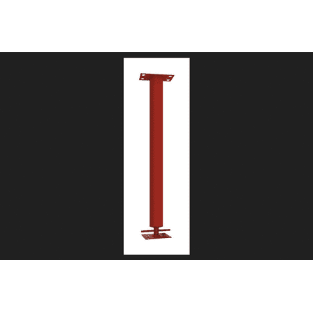 Tiger Brand Jack - Tiger Brand Jack 3 in. Dia. x 36 in. H Adjustable Building Support Column 23700 lb.