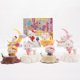 thumbnail image 1 of Sanrio-caja misteriosa ciega de Hello Kitty Original, juguetes de tocón de Luna, escena informal Kawaii, muñeco de gato sólido, figura de Anime, 1 of 4