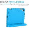 thumbnail image 5 of Allytech Kids Case for New iPad Mini 6th Generation 8.3 Inch 2021, iPad Mini 6 Case for Kids, Shockproof Convertible Handle Stand Protective Kids Case for Apple iPad Mini 6 8.3" 2021, Blue, 5 of 8