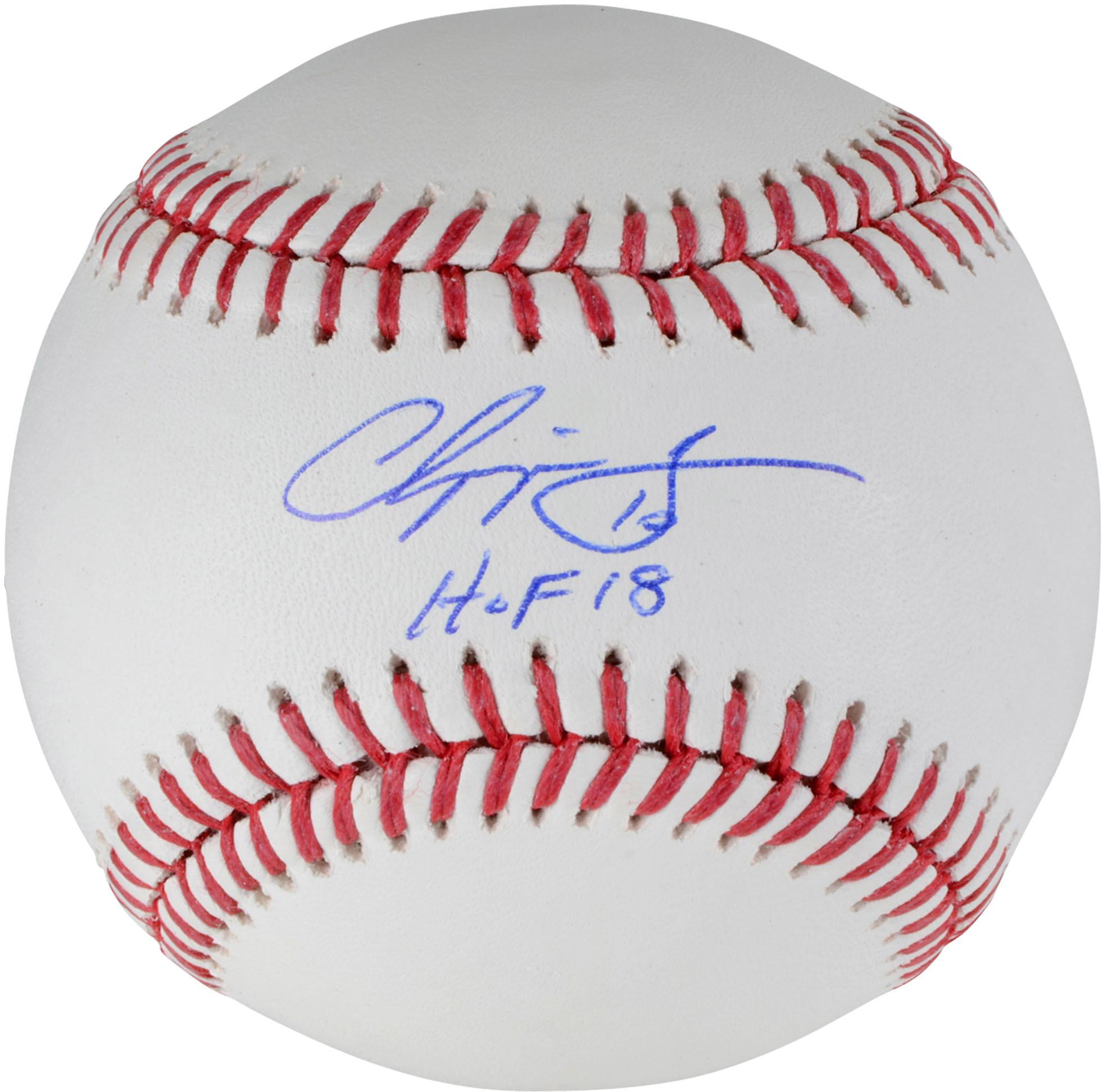 chipper jones autographed baseball