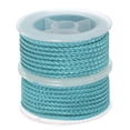 thumbnail image 1 of Unique Bargains 2 Packs Nylon Thread Twine Beading Cord 3mm Extra-Strong Braided Nylon Crafting String 4M/13 Feet, Light Blue, 1 of 7