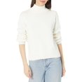 thumbnail image 1 of walmart Essentials Womens Plus Organic Cotton Funnel-Neck SweaterPlus Organic Cotton Funnel-Neck Sweater, 1 of 7