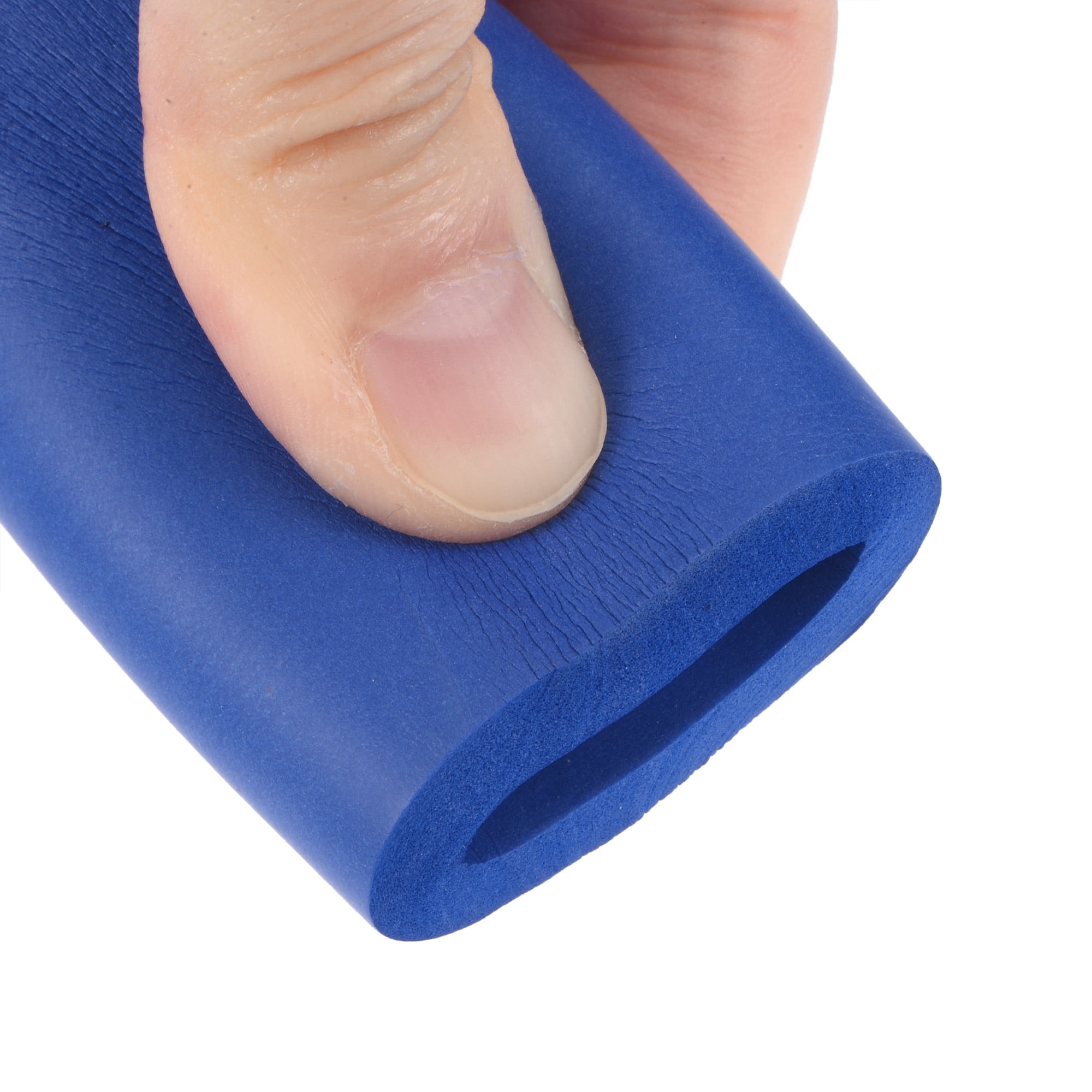 Unique Bargains Foam Tubing for Handle Grip Support and Protection Blue 1.10" ID