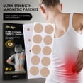 thumbnail image 4 of Huadaliy 50pcs/Box Magnetic Acupoint Patches Magnet Acupuncture Therapy Plaster Neck Back, 4 of 9