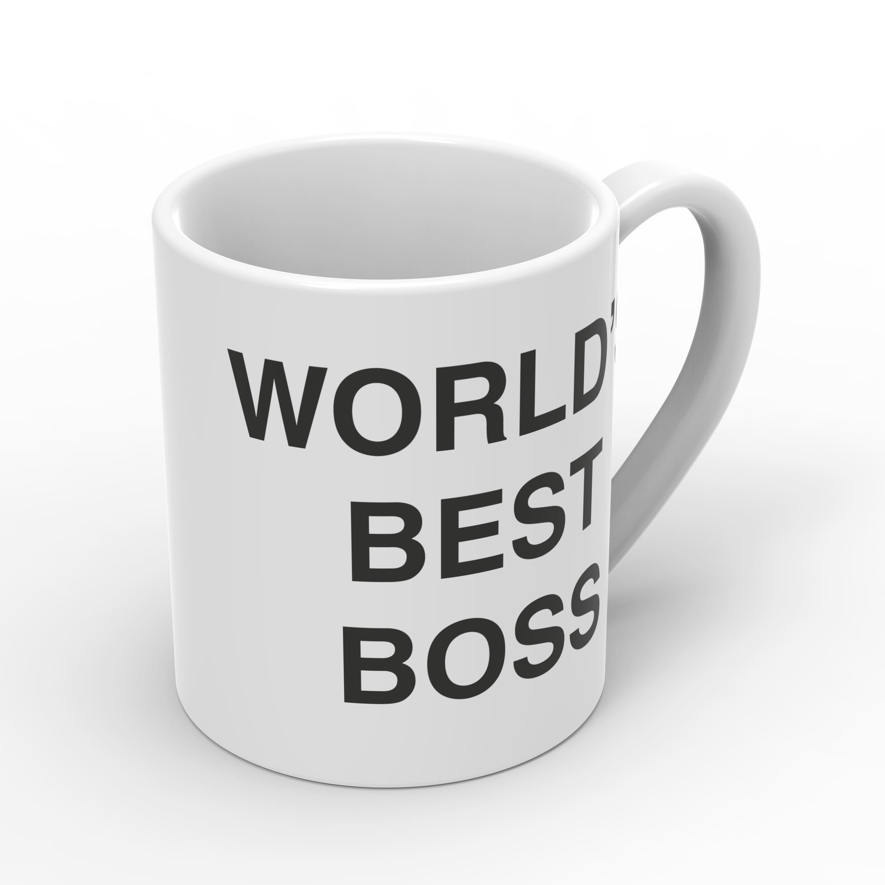 Worlds Best Boss Mug Font