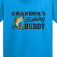 thumbnail image 4 of Inktastic Grandpa's Fishing Buddy Youth T-Shirt, 4 of 5