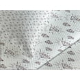 thumbnail image 4 of Ambesonne Diamonds Quilted Bedspread Set 3 Pcs, Hand Drawn Crystals, Queen Size, Black White, 4 of 5