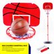 thumbnail image 1 of Juego de baloncesto para niños de altura ajustable de 1,5 m, soporte de tablero trasero, juguete de red Likrtyny juguetes de los niños, 1 of 7