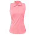 thumbnail image 5 of Gyexs Womens Sleeveless Golff Shirts UPF 50+ Quickly Drying Tennis Polo Lightweight Sports Athletic Tank Tops (Pink, M), 5 of 6