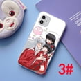 thumbnail image 1 of Huawei Y6 2018 Y6P Y7 2019 Y7A Y9 Prime 2019 Nova 2i 3i 5t TPU Funda Blanda Transparente 33GBY inuyasha Y kagome Hija, 1 of 4
