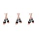thumbnail image 1 of Wosthever 1 par de calcetines antideslizantes sin dedos para mujer, Yoga, Ballet, Pilates, baile profesional, calcetín de media punta, accesorio Type2 NO2, 1 of 6
