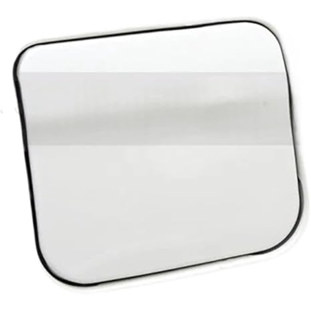 Car Outer Fuel Tank Cover Oil Tank Shell Cap Compatible For Lifan X60 2011-2013 Without Spring(Silver) Fuel Caps
