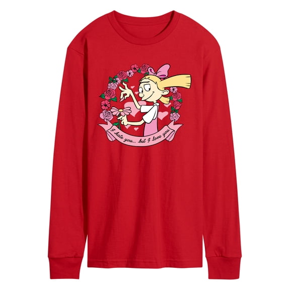 Hey Arnold! - Valentine's I Love You - Men's Long Sleeve T-Shirt