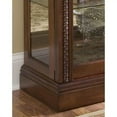 thumbnail image 4 of Hardwood Sliding Glass Door Curio Cabinet in Cherry Brown by Pulaski Furniture, 4 of 13